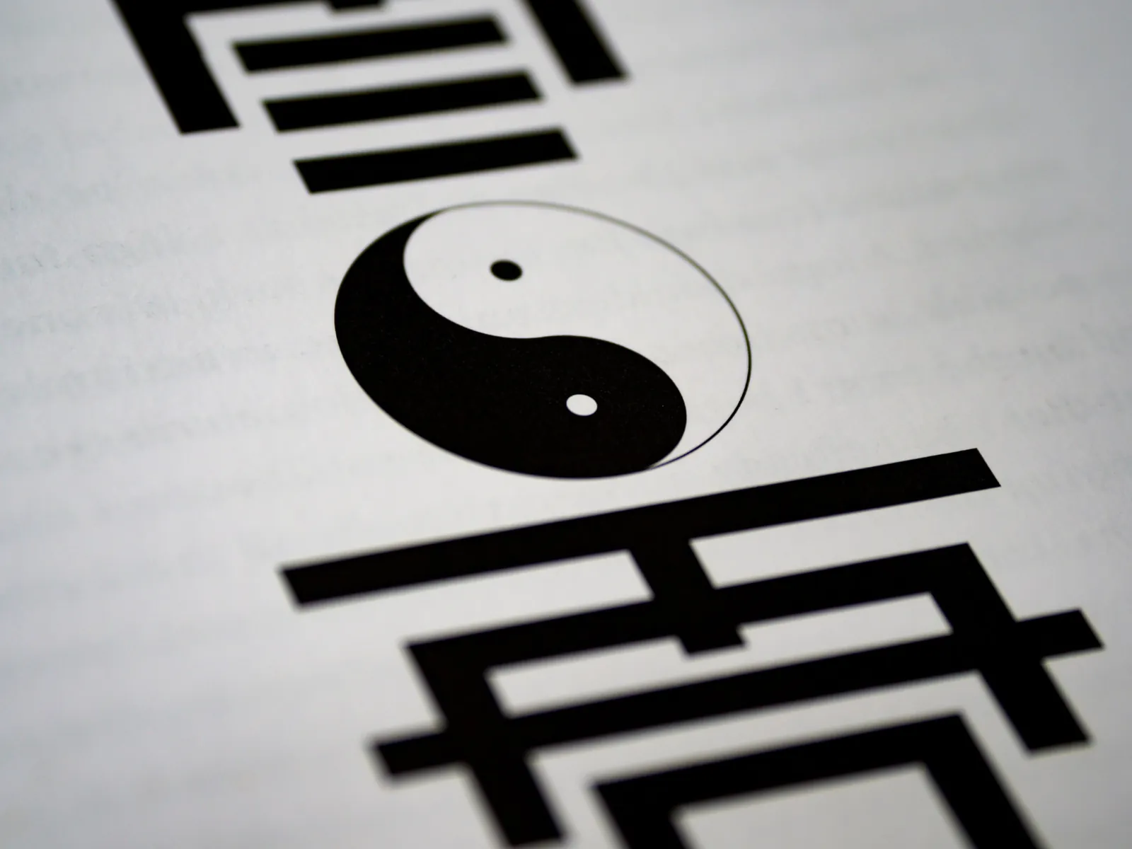 Yin and yang symbol: complementarity between male and female sexuality
